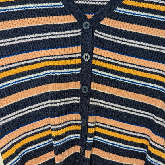 LA Hearts Multi-color Striped Ribbed Top 🏠 - Picture 4 of 6